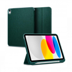 Apple iPad 10 2022 / iPad 11" 2025 kaitse&uuml;mbris tumeroheline, Spigen
