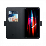 Kaitse&uuml;mbris kaanega Wallet Case, Google Pixel 9a, must, 3mk