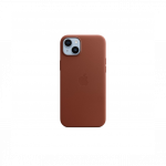 Apple iPhone 14 Plus Leather case with MagSafe Umber