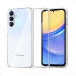 Samsung Galaxy A55 5G silikoon&uuml;mbris, l&auml;bipaistev, Tech-Protect