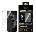 Kaitseklaas Ceramic II Apple iPhone 18 Pro Max / iPhone 17 Pro Max Musta &Auml;&auml;rega Ultra-Wide Fit FastFit T&auml;ispaigalduskomplekt PanzerGlass