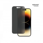 Kaitseklaas privaatsusfiltriga, Apple iPhone 14 Pro, musta &auml;&auml;rega, PanzerGlass