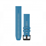 Garmin QuickFit 22mm Cirrus Blue Black Stainless Steel Hardware