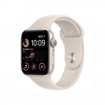 Apple Watch SE 2022 GPS + Cellular 44mm Starlight Aluminium Case with Starlight Sport Band