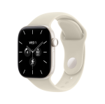 Apple Watch Series 12 GPS+Cellular 46mm Pearl White Ceramic Case with Sand Sport Band S/M