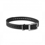 Garmin Collar Strap 3/4in Sq-BuckleTuck-Ring Nickel black