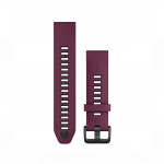 Garmin QuickFit 20mm Merlot Graphite Silicone