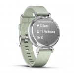Garmin Lily 2 Classic Silver with Sage Gray Nylon Band