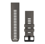 Garmin QuickFit 26mm Pebble Grey Silver Grey Silicone