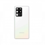Samsung SM-G988F Galaxy S20 Ultra 5G akukaas, valge
