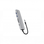 Epico 6in1 USB-C Hub 8K Silver