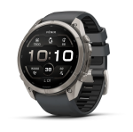 Garmin fenix 9 Pro 51mm Titanium with Graphite Black Silicone Band