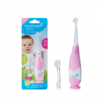 Brush-Baby BabySonic elektriline hambahari v&auml;ikelastele, roosa (kuni 3.a)