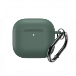 Kaitse&uuml;mbris silikoonist, Apple AirPods 4, roheline