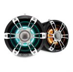 Garmin Fusion Signature Series 3 Marine Wake Tower Speakers 8.8" 330 Watt Sports Chrome Marine Wake Tower Speaker with CRGBW