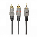 3.5mm stereo pistik - 2RCA pistik audio kaabel 10m, Gembird