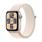 Apple Watch SE 2 GPS 44mm Aluminum Case with Starlight Sport Loop
