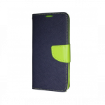 Sony Xperia 10 Plus telone book, fancy, kaitsekaaned, tumesinine/roheline