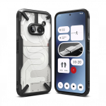 Kaitse&uuml;mbris Fusion X, Nothing Phone (2a) / Nothing Phone (2a) Plus, l&auml;bipaistev musta &auml;&auml;rega, Ringke