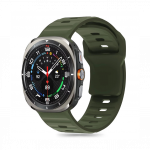 Samsung Galaxy Watch Ultra 47mm silikoonrihm roheline, Tech-Protect