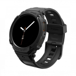 Kaitse&uuml;mbris kellarihmaga Rugged Armor Pro, Samsung Galaxy Watch8 44mm, must, Spigen