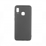 Samsung SM-A202F Galaxy A20 silikoonkaitse, must, carbon