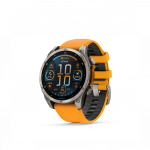 Garmin fenix 8 47mm Sapphire Titanium Orange
