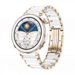 Huawei Watch GT 5 Pro 42mm White Ceramic Case with White Ceramic Strap