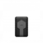 Akupank juhtmevaba laadimisega + USB-C ja USB-A pesaga, 10.000 mAh, 20W, must/hall, MagSafe &uuml;hilduv, tugijalaga, Urban Armor Gear (UAG)