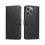 Kaitse&uuml;mbris Leather Book Case, Apple iPhone 16 Pro, must