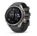 Garmin fenix 9 Pro inReach 47mm Titanium with Graphite Black Silicone Band