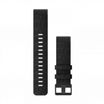 Garmin fenix 6 22mm QuickFit Heathered Black Nylon Band