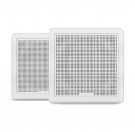 Garmin Fusion FM Series Marine Speakers 7.7" 200-Watt Square White Flush-Mount Marine Speaker