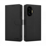 Kaitse&uuml;mbris kaanega Wallet, Xiaomi Poco F7, must, Tech-Protect