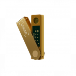 Riistvaraline kr&uuml;ptorahakott Ledger Nano X, kuldne