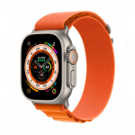 Apple Watch Ultra GPS + Cellular Titanium Orange Alpine Loop - Large