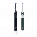 Braun ORAL-B elektriliste hambaharjade komplekt IO2 Green Forest and Night Black