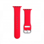 Apple Watch Watch Ultra / 9 / 8 / 7 / 6 / 5 / 4 / 3 / 2 / SE (49 / 45 / 44 / 42mm) silikoonrihm punane