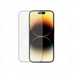 Kaitseklaas peegeldumisvastane, Apple iPhone 14 Pro, musta &auml;&auml;rega, PanzerGlass