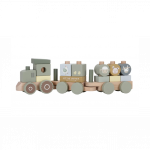 Little Dutch Little Farm Wooden Train Stackable Tractor