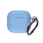 Kaitse&uuml;mbris silikoonist, Apple AirPods 4, helesinine