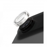 Tagakaamerate kaitseklaas Hoops Glitter Silver, Apple iPhone Air, PanzerGlass