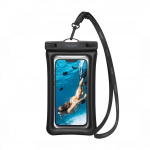 Spigen universaalne veekindel kott telefonile, must