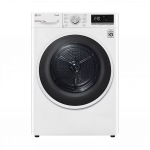 LG, 9 kg, s&uuml;gavus 66 cm, valge, Pesukuivati, RH10V9AV4W