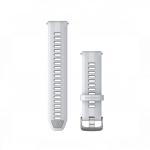 Garmin Forerunner 965 Whitestone Powder Grey with Silver Hardware