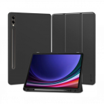 Kaitsekaaned SmartCase Pen, Samsung Galaxy Tab S9+, must, Tech-Protect