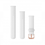 Garmin Quick Release 20 mm White Rose Gold hardware