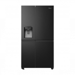 Hisense, No Frost, Vee- ja j&auml;&auml;automaat, 632 L, 179 cm, must - SBS-K&uuml;lmik