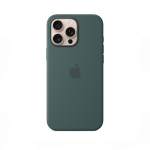 Apple iPhone 16 Pro Max Silicone Case MagSafe Lake Green