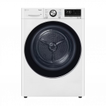 LG, 9 kg, s&uuml;gavus 66 cm, valge, Pesukuivati, RH90V9AV2N